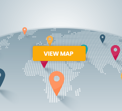 Map of AVIS rental desk at LAX Airport